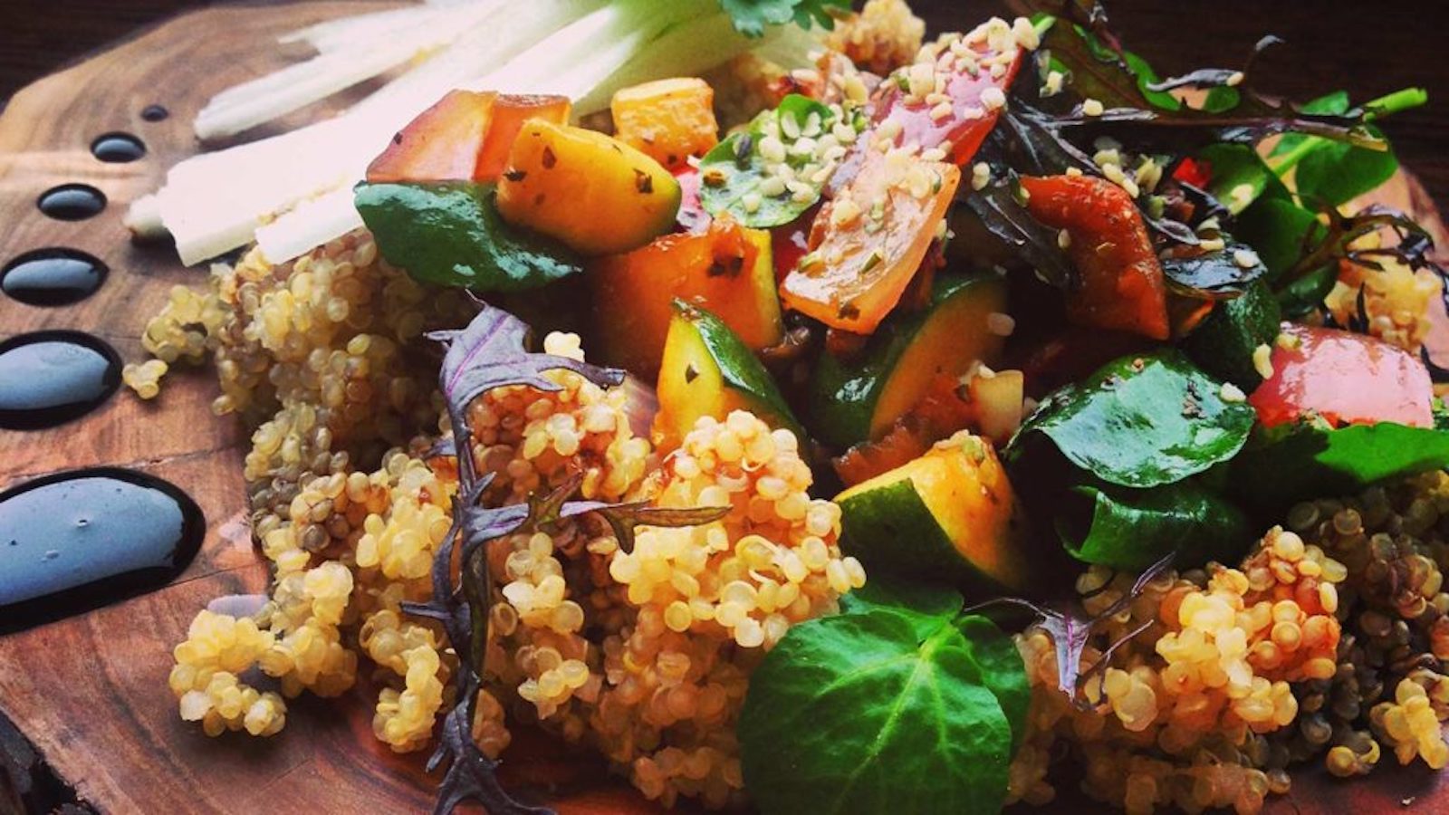 Warm Quinoa Salad