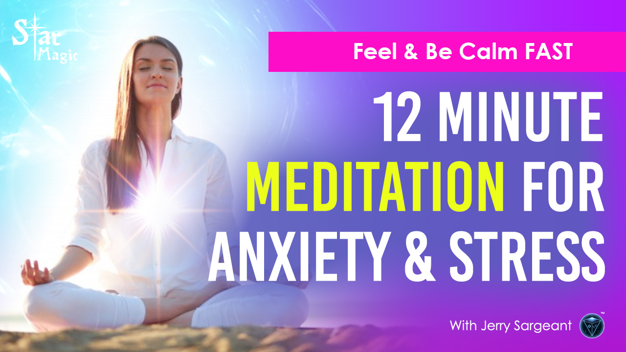 12 Minute Meditation For ANXIETY and STRESS | Feel & Be Calm FAST