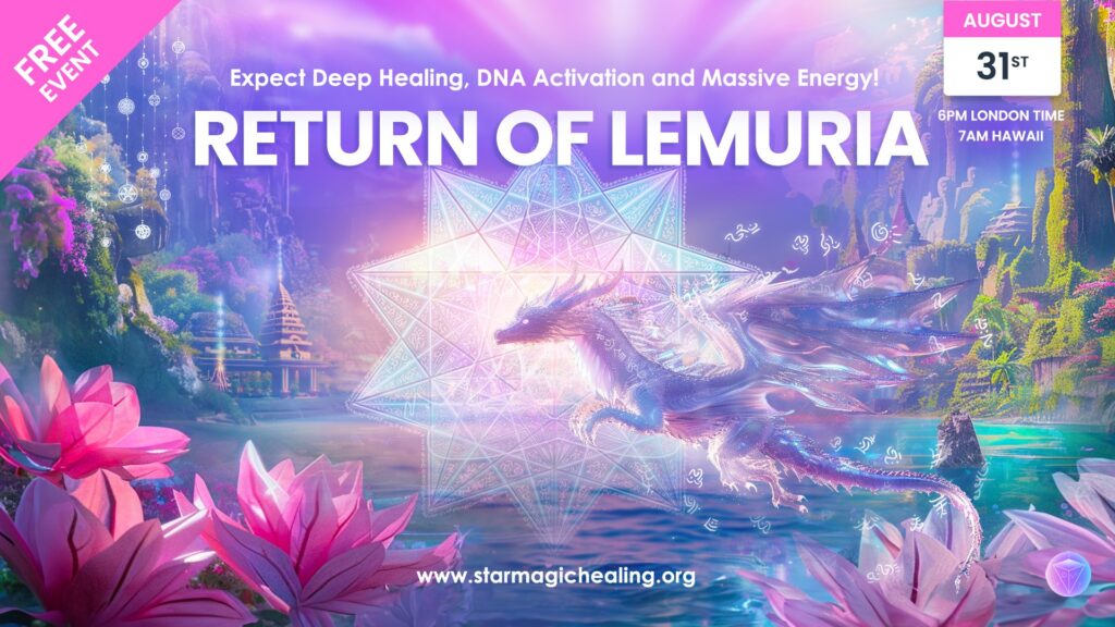 Return of Lemuria, Global Meditation, 31st August 2024, Online