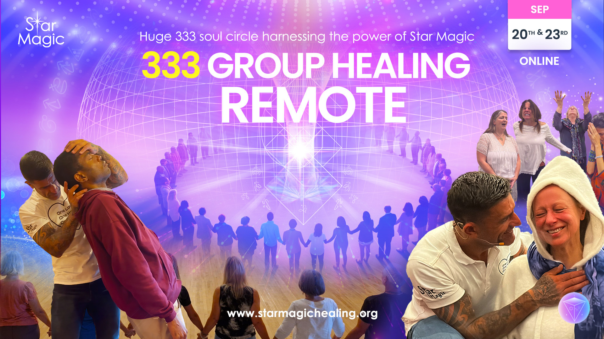 Remote 333 Group Healing 20th and 23rd September 2024, London, UK